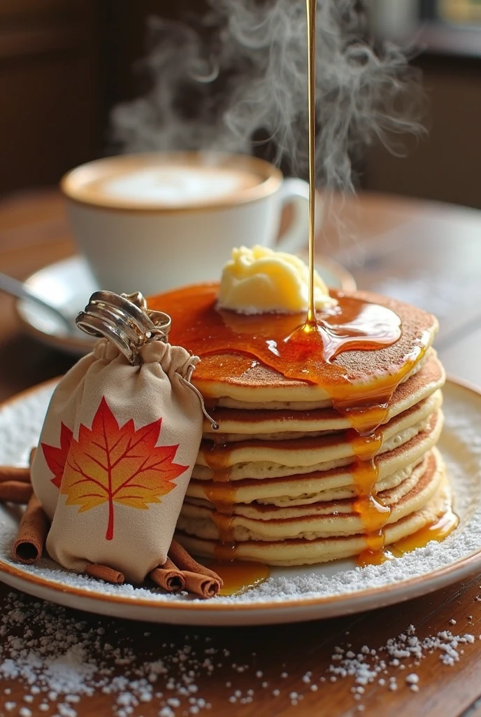 Spiced Maple Syrup Sachet